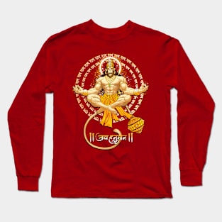 Ram Dut Hanuman - Jai Hanuman Long Sleeve T-Shirt